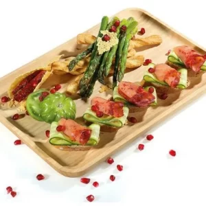 Zassenhaus Snackplatte Gummibaum 42 X 27,5 Cm 13