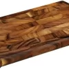 Zassenhaus Hackblock Aus Akazienholz 40 X 25 X 3 Cm 7