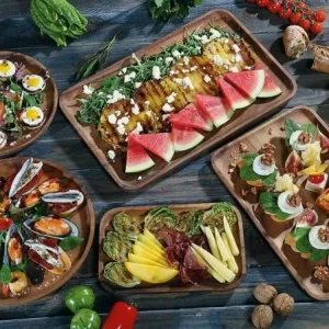 Zassenhaus Snackplatte Akazie 26 X 17 Cm 15