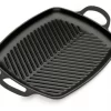 Le Creuset Grillplatte Signature Rechteckig Aus Gusseisen In Schwarz 11