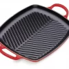 Le Creuset Grillplatte Quadratisch In Kirschrot 8