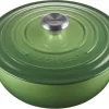Le Creuset Familientopf La Marmite SIGNATURE In Bamboo Green 26 Cm / 4,1 Liter 8