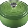 Le Creuset Bräter SIGNATURE Rund In Bamboo Green 24 Cm / 4,2 L 20