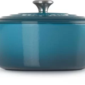 Le Creuset Bräter Signature Rund In Deep Teal 20 Cm / 2,4 L 10