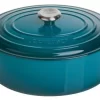 Le Creuset Bräter Signature Oval In Deep Teal 35 Cm / 8,9 L 22