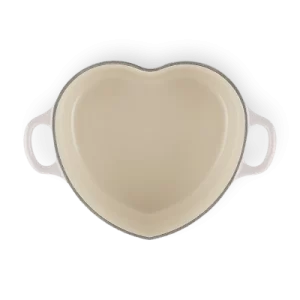 Le Creuset Herzbräter Aus Gusseisen Mit Herzgriff In Shell Pink 9