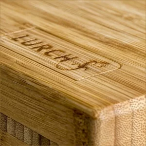 Lurch Schneidbrett Bambus Groß 500x400x45mm 9