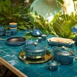 Le Creuset Grillpfanne Signature Quadratisch In Deep Teal 7