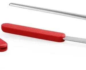 Triangle Grillpinzette 35cm Mit Silikonspitzen 9