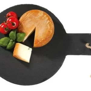 Cilio Servierplatte Formaggio Aus Schiefer, Rund 7