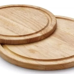 Continenta Steakteller Aus Gummibaumholz, 25 Cm 6
