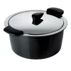 Kuhn Rikon Hotpan Servierkochtopf In Schwarz 14 Cm / 1 L 7