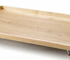Continenta Betttablett Aus Gummibaumholz In Natur 9