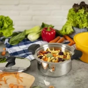 Kuhn Rikon Hotpan Servierkochtopf In Gelb 18 Cm / 2 L 15
