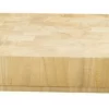 Continenta Hackblock Aus Gummibaum Stirnholz 48 X 36 X 7,3 Cm 14