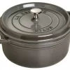 Staub Cocotte Rund Aus Gusseisen In Graphitgrau 24, 22 Cm / 10 Cm/ 3,8 Liter 14
