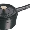 Staub Kleine Kasserolle In Schwarz 10