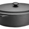 Skeppshult Bräter Oval 6 Liter Mit Gusseisendeckel 7