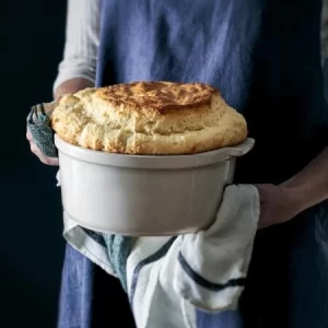 Appolia Soufflé Topf Rund, 22 Cm In Rot 12