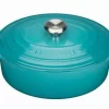 Le Creuset Bräter Signature Oval In Karibik 31 Cm / 6,3 L 20