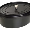 Staub Gänsebräter Oval Aus Gusseisen In Schwarz 8
