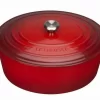 Le Creuset Bräter Signature Oval, 40 Cm (Gänsebräter) In Kirschrot 10
