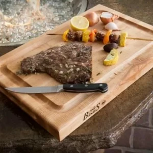 Boos Blocks Schneidebrett Pro Chef Aus Ahorn Mit Saftrille, 6 Cm 15
