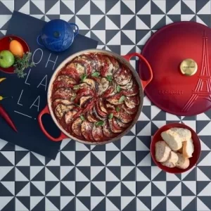 Le Creuset Gourmet-Profitopf Eiffelturm In Kirschrot 30 Cm 14