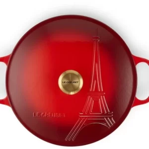 Le Creuset Gourmet-Profitopf Eiffelturm In Kirschrot 30 Cm 10