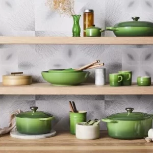 Le Creuset Familientopf La Marmite SIGNATURE In Bamboo Green 24 Cm / 3,1 Liter 8