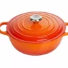 Le Creuset Familientopf La Marmite Aus Gusseisen In Ofenrot 26 Cm / 4,1 Liter 5
