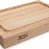 Boos Blocks Schneidebrett Prep2Serve Aus Ahorn Mit Edelstahlgriffen 7