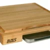 Boos Blocks Schneidebrett PrepMaster Mit Auffangschale 61 X 46 X 6 Cm/ 10,6 Kg 14