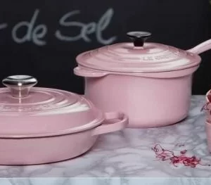 Le Creuset Gourmet-Profitopf Signature In Shell Pink 9