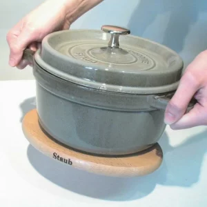 Staub Cocotte Rund Aus Gusseisen In Graphitgrau 24, 22 Cm / 10 Cm/ 3,8 Liter 14