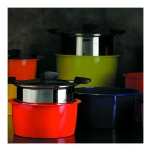 Kuhn Rikon Hotpan Servierkochtopf In Fuchsia 14 Cm / 1 L 12